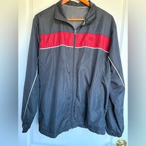 Vintage Y2K Red and Grey Starter Jacket